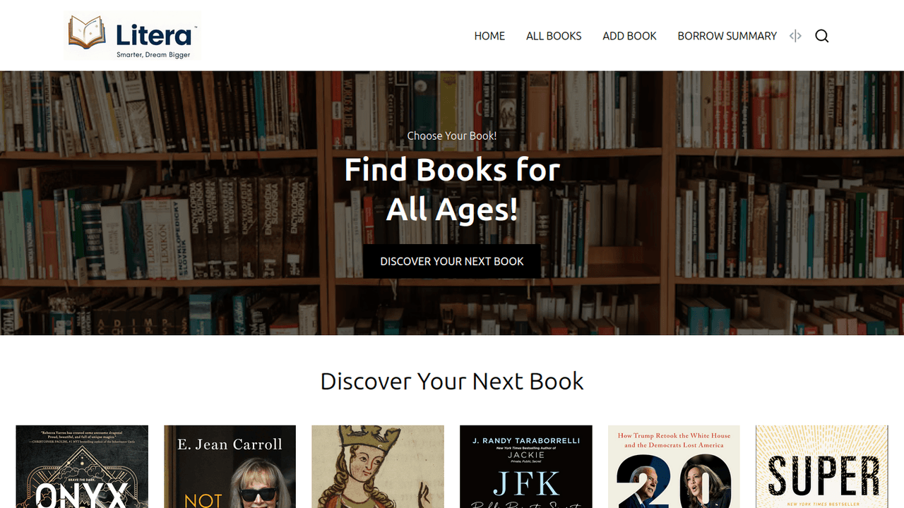 Litera - Library Management